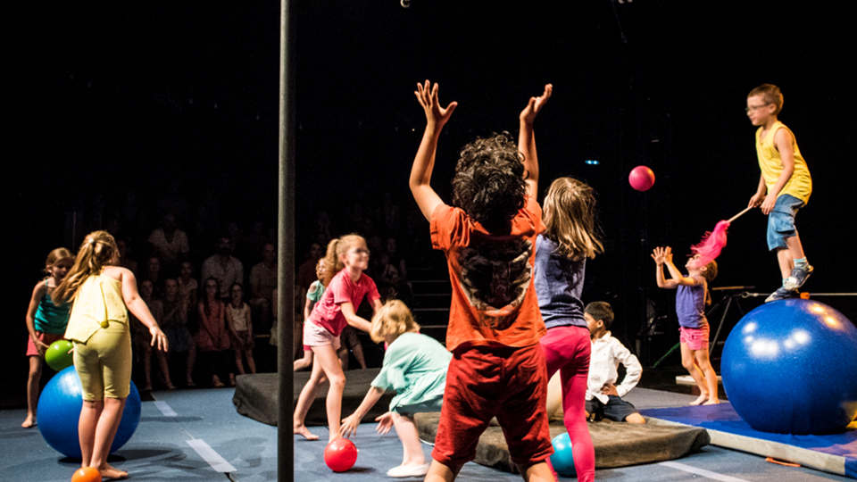 Atelier d'initiation au cirque